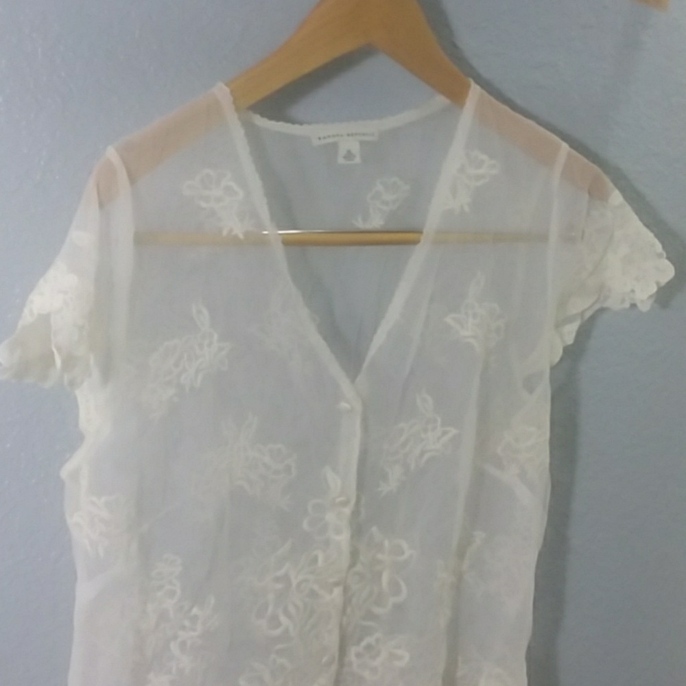 Banana Republic lace shirt